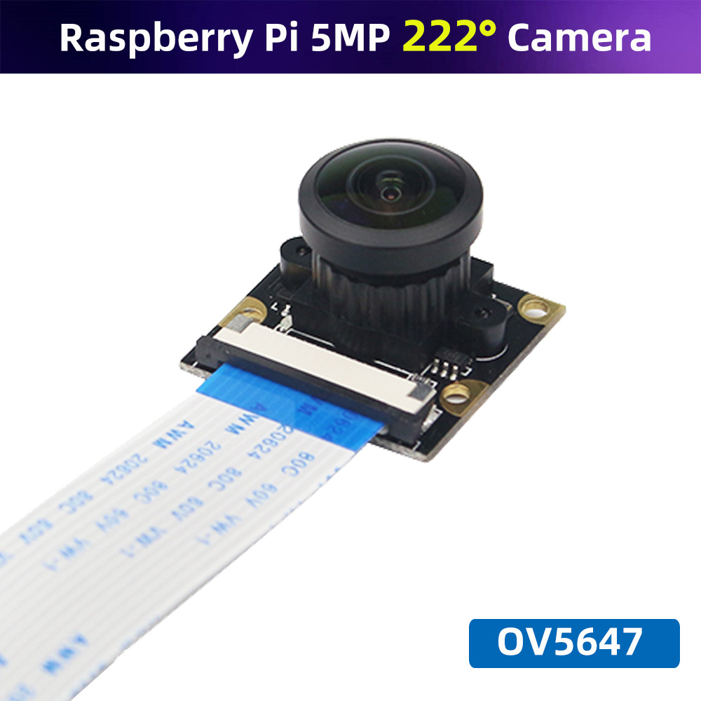 Ahududu Pi 222 derece balık gö - Raspberry Pi Hq Camera Microscope Lens incelemesi ve fiyatı